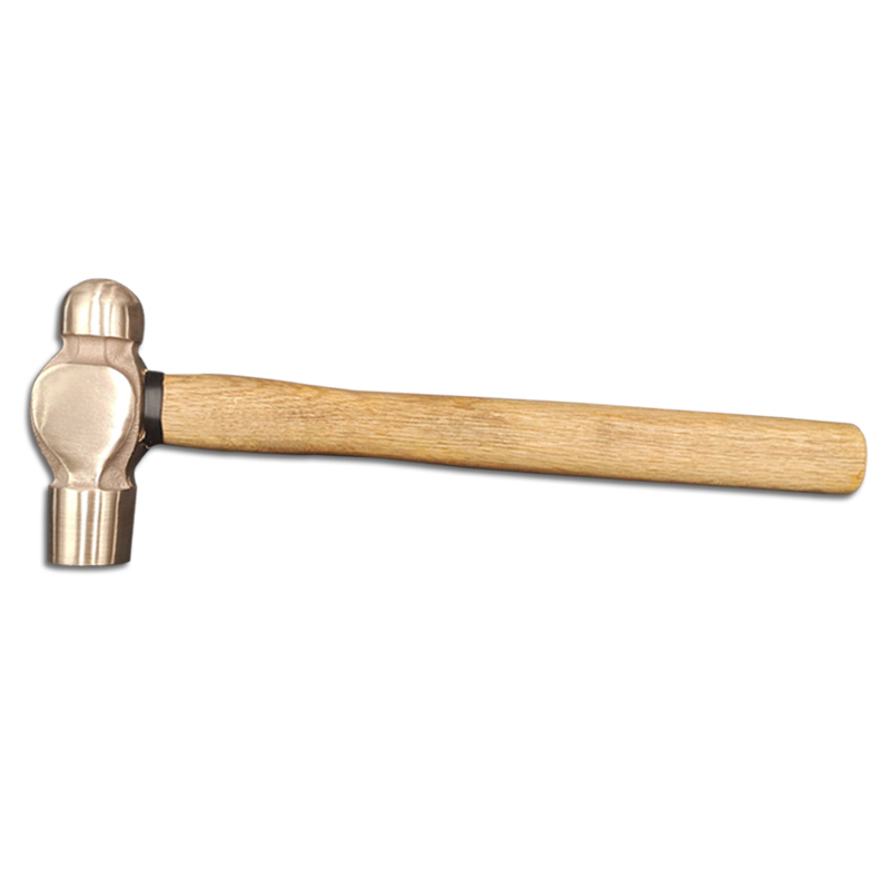 防爆木柄圓頭錘防爆工具無火花工具鋁青銅鈹青銅黃銅
